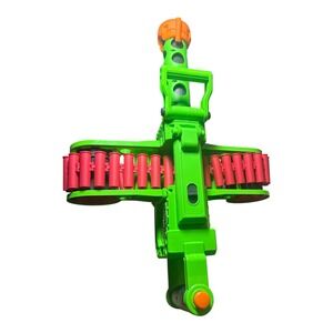 Adventure Force Enforcer Belt Fed Motorized Blaster Green Orange Toy Gun